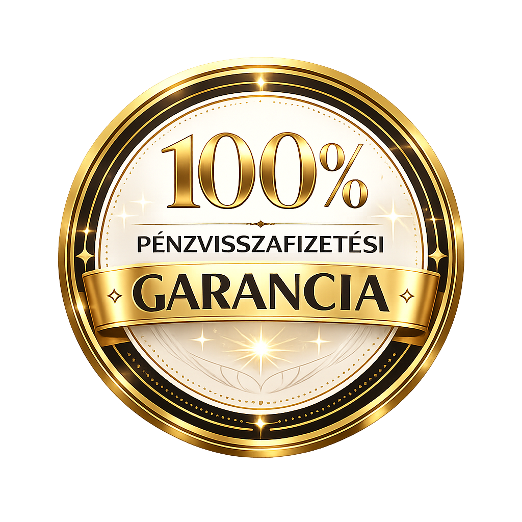 100% pénzvisszafizetési garancia
